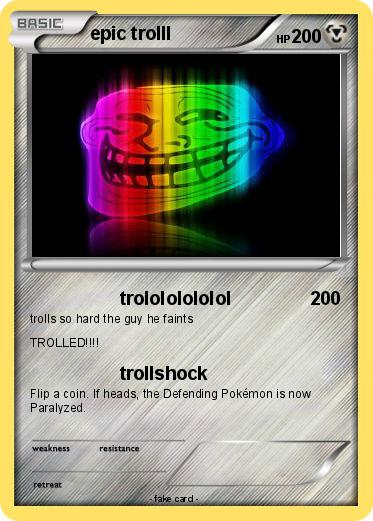Pokemon epic trolll