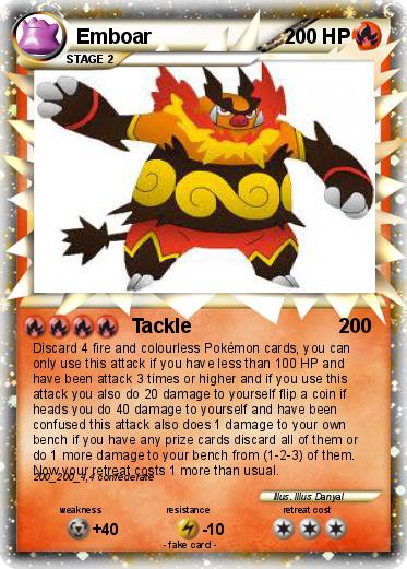 Pokemon Emboar