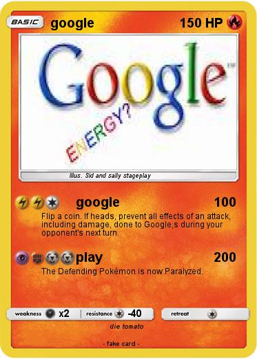 Pokemon google