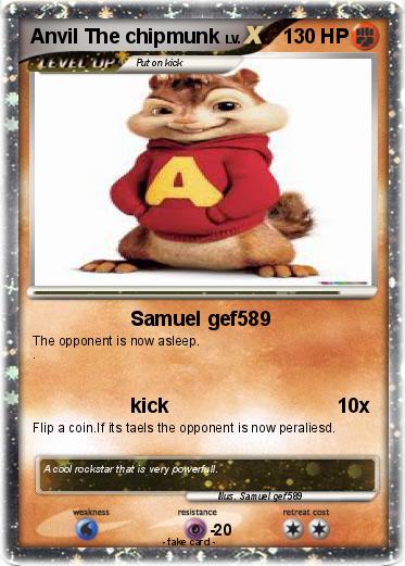 Pokemon Anvil The chipmunk