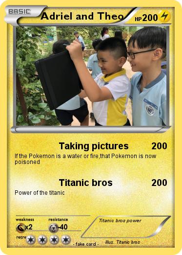 Pokemon Adriel and Theo