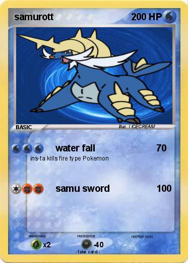 Pokemon samurott