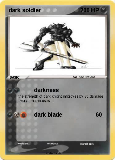 Pokemon dark soldier