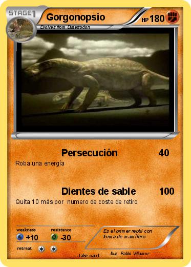 Pokemon Gorgonopsio