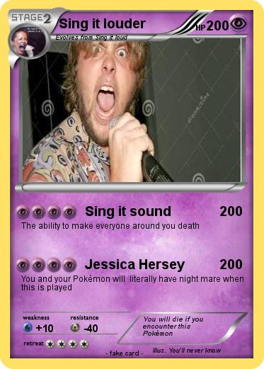 Pokemon Sing it louder