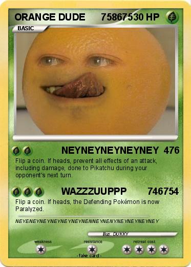Pokemon ORANGE DUDE      758675