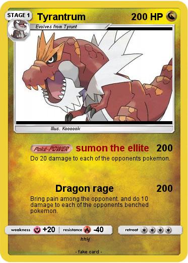 Pokemon Tyrantrum