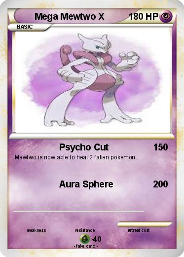 Pokemon Mega Mewtwo X