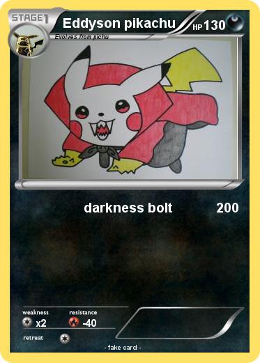 Pokemon Eddyson pikachu