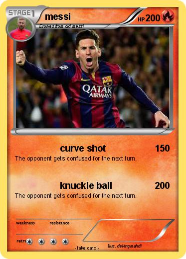 Pokemon messi