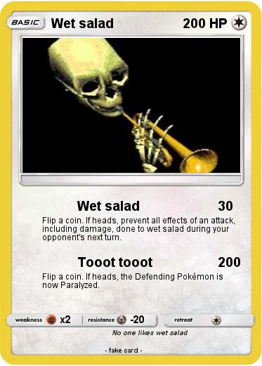 Pokemon Wet salad