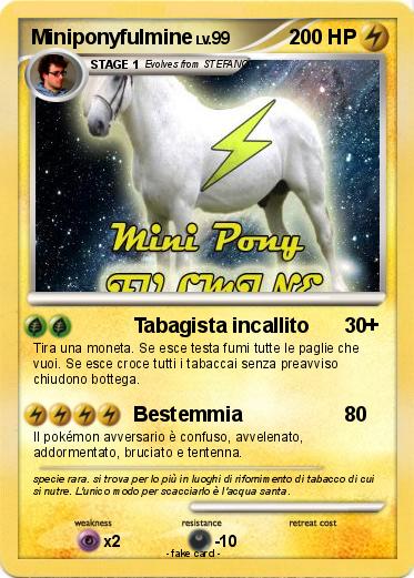 Pokemon Miniponyfulmine
