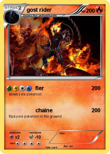 Pokemon gost rider