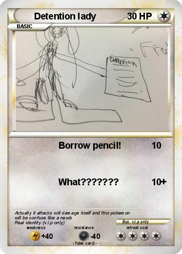 Pokemon Detention lady