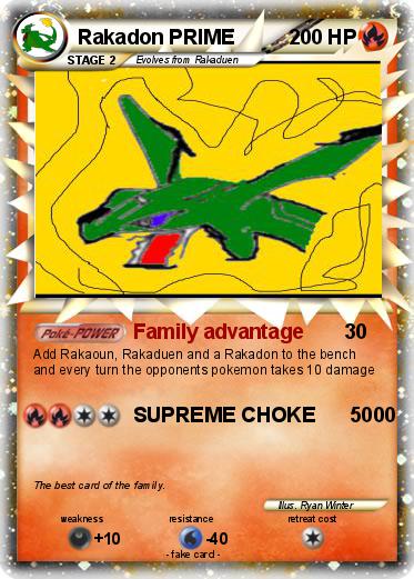 Pokemon Rakadon PRIME
