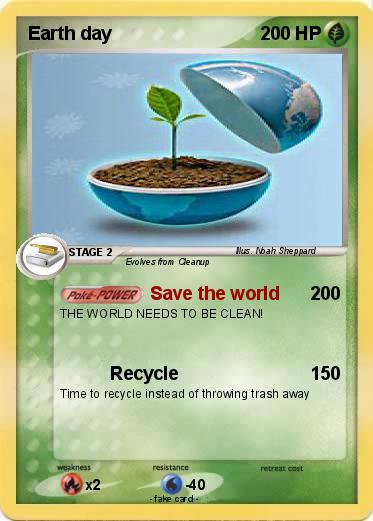 Pokemon Earth day