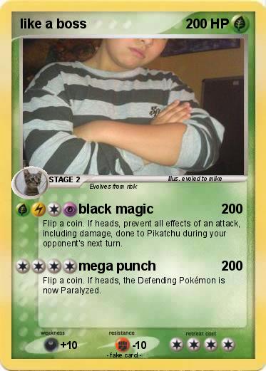 Pokemon like a boss