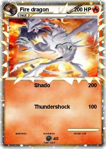 Pokemon Fire dragon