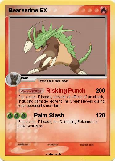 Pokemon Bearverine EX