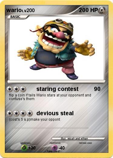 Pokemon wario