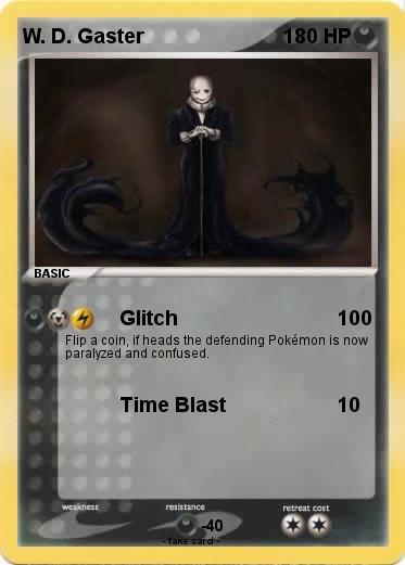 Pokemon W. D. Gaster