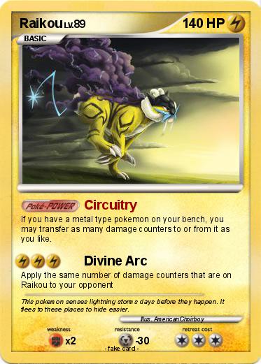 Pokemon Raikou