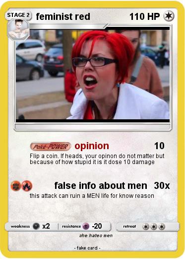 Pokemon feminist red