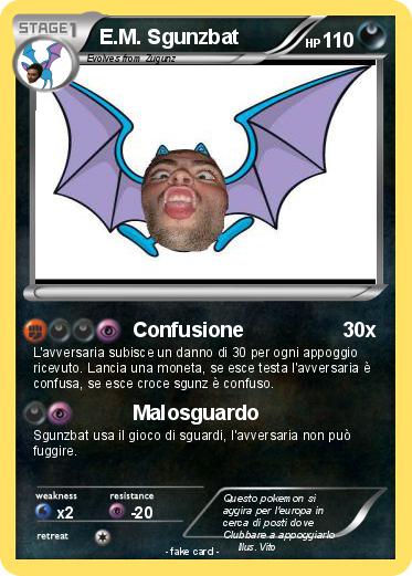 Pokemon E.M. Sgunzbat