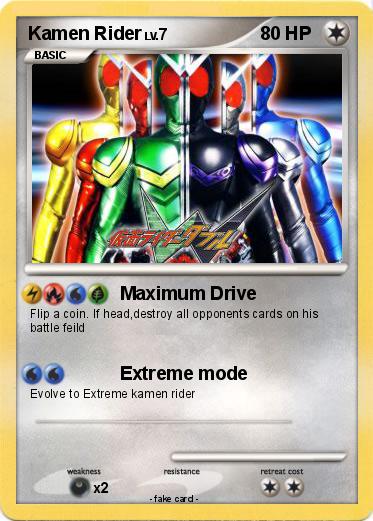 Pokemon Kamen Rider