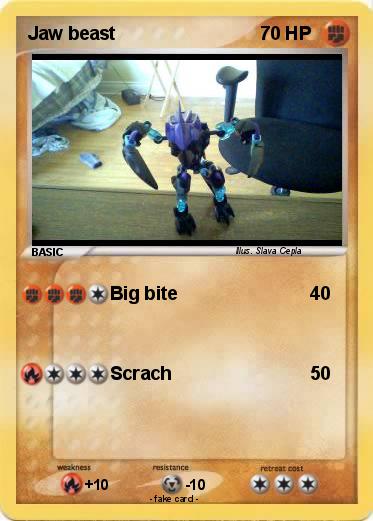 Pokemon Jaw beast