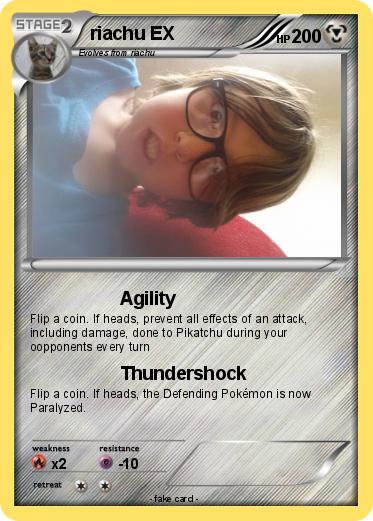 Pokemon riachu EX