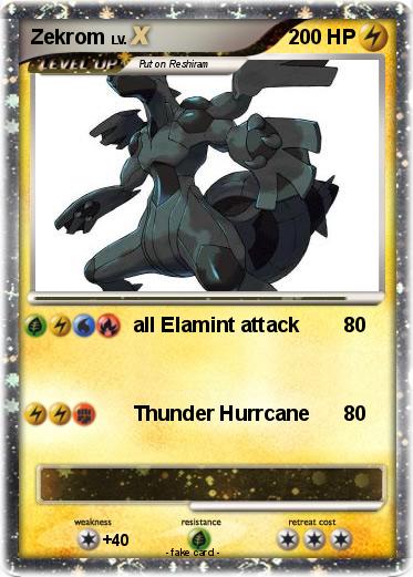 Pokemon Zekrom