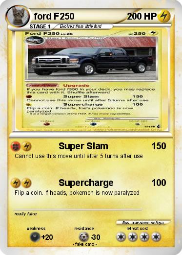 Pokemon ford F250