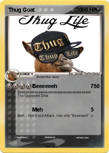 Pokemon Thug Goat Pokemon Thug Goat