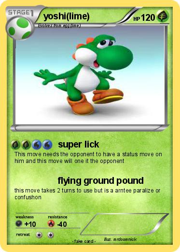 Pokemon yoshi(lime)