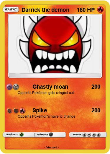 Pokemon Darrick the demon