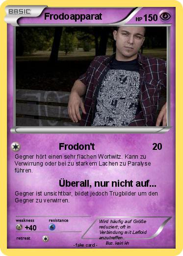 Pokemon Frodoapparat
