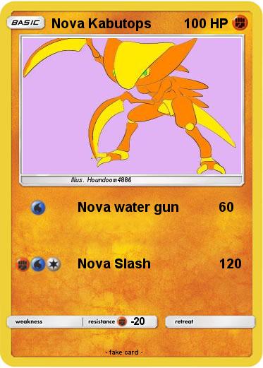 Pokemon Nova Kabutops