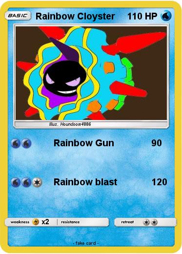 Pokemon Rainbow Cloyster