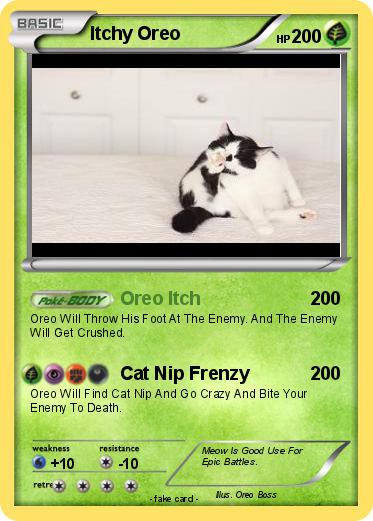 Pokemon Itchy Oreo