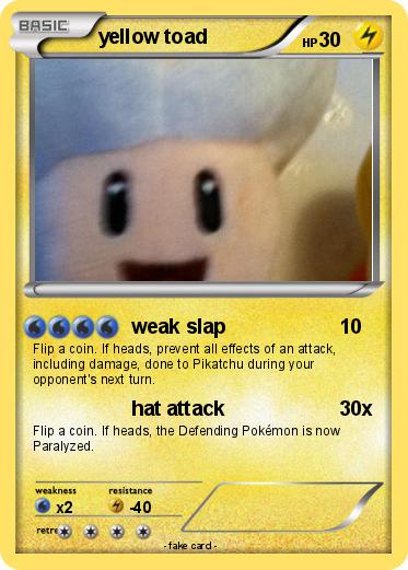 Pokemon yellow toad