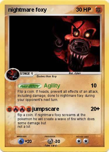 Pokemon nightmare foxy