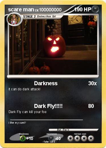 Pokemon scare man