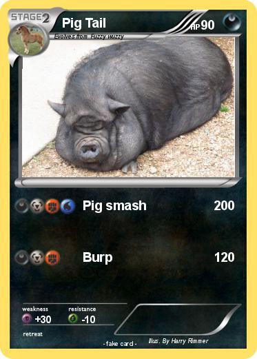 Pokemon Pig Tail