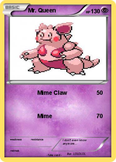 Pokemon Mr. Queen