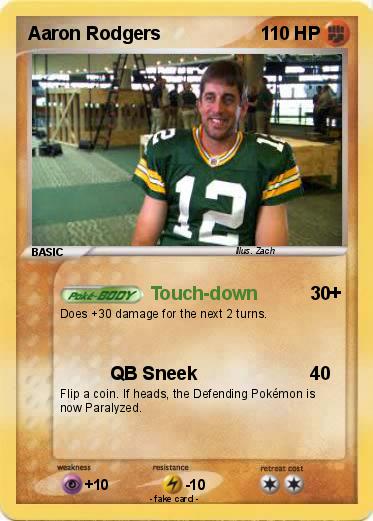 Pokemon Aaron Rodgers