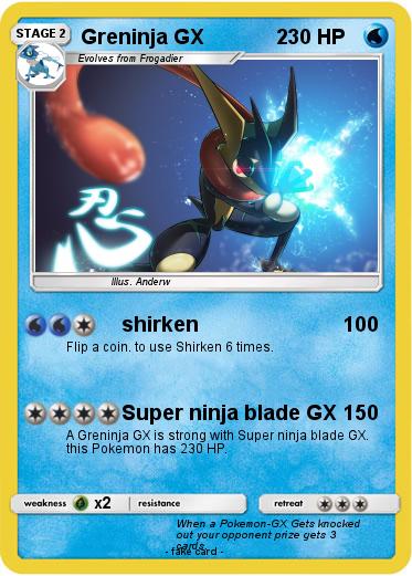 Pokemon Greninja GX             2
