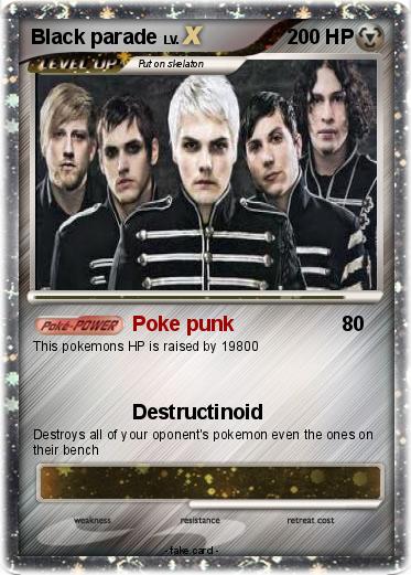 Pokemon Black parade