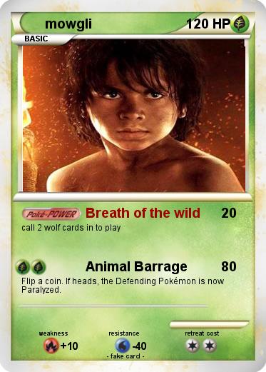 Pokemon mowgli