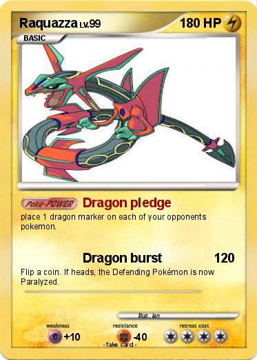 Pokemon Raquazza